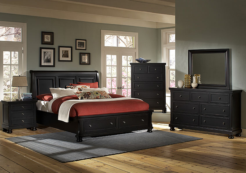 534 Sleigh (King) Strorage Bed Collection